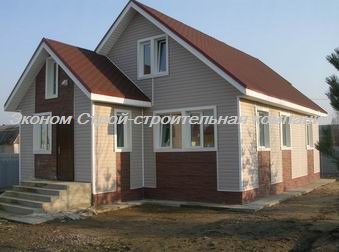 построенный каркасный дом строительство каркасного дома