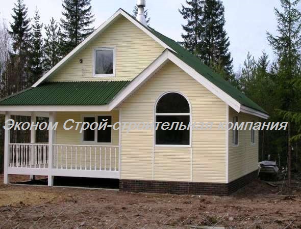 построенный каркасный дом строительство каркасного дома