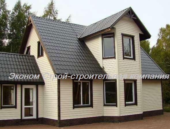 построенный каркасный дом строительство каркасного дома
