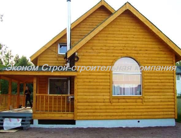 фото построенного под ключ каркасного дома строительство дома