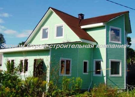 построенный каркасный дом строительство каркасного дома