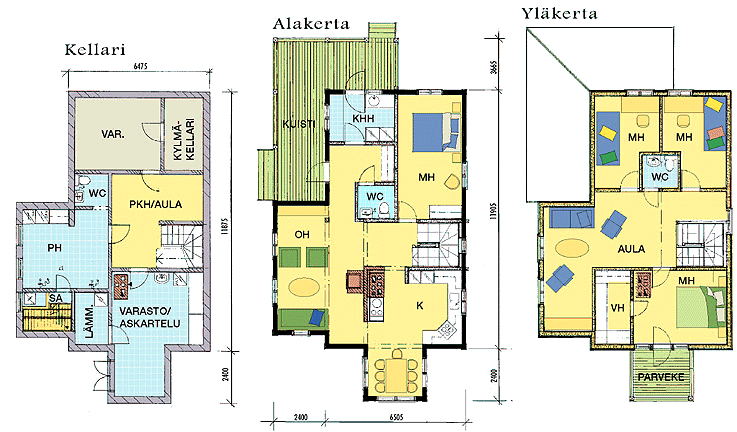 финский проект дома площадь 265 m2