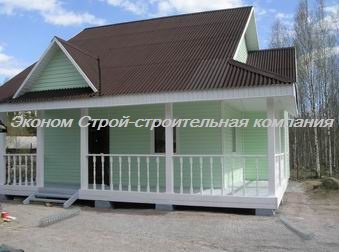 построенный каркасный дом строительство каркасного дома