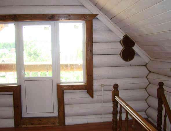 фотографии отделки деревянного дома