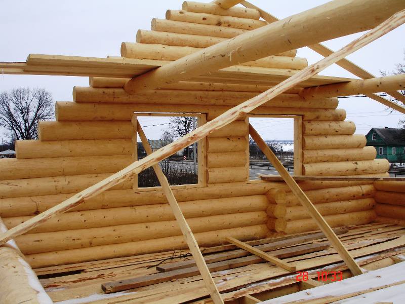 деревянные дома из рубленного бревна